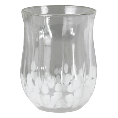 Votive with Speckled Bottom