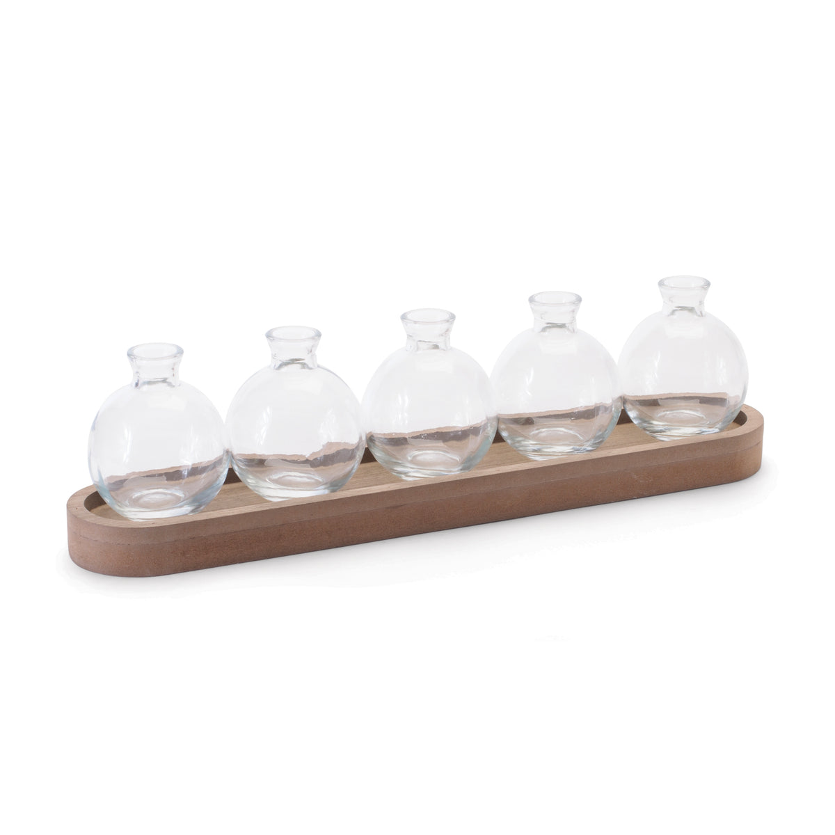 Mini Vase x5 w/Tray