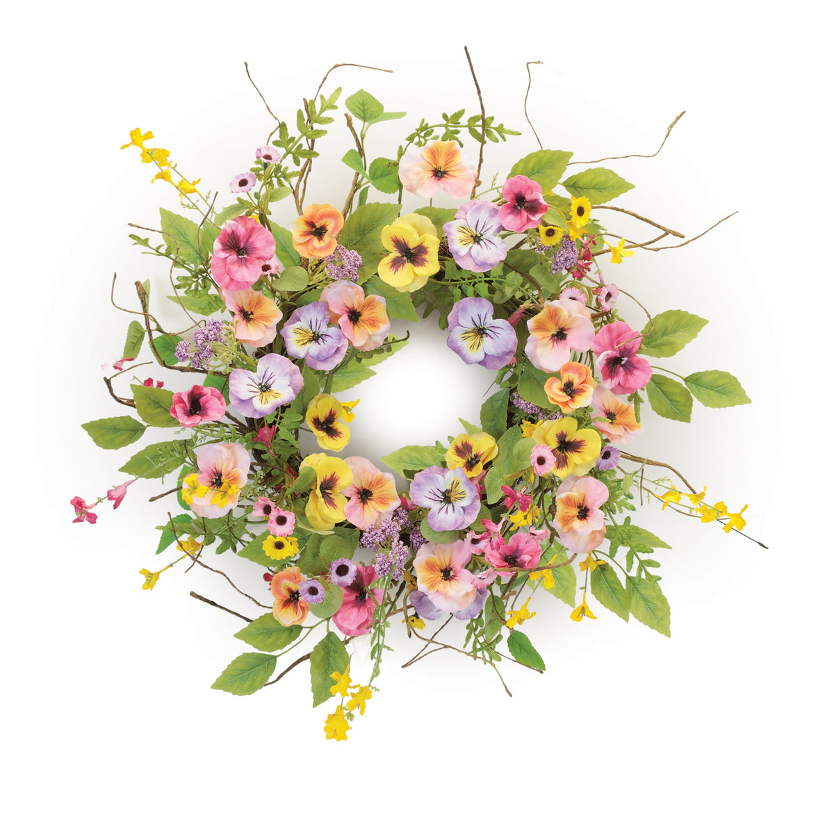 Pansy Wreath
