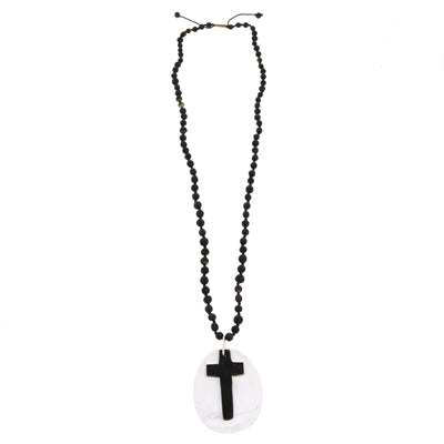 Sierra Cross Pendants - Bone