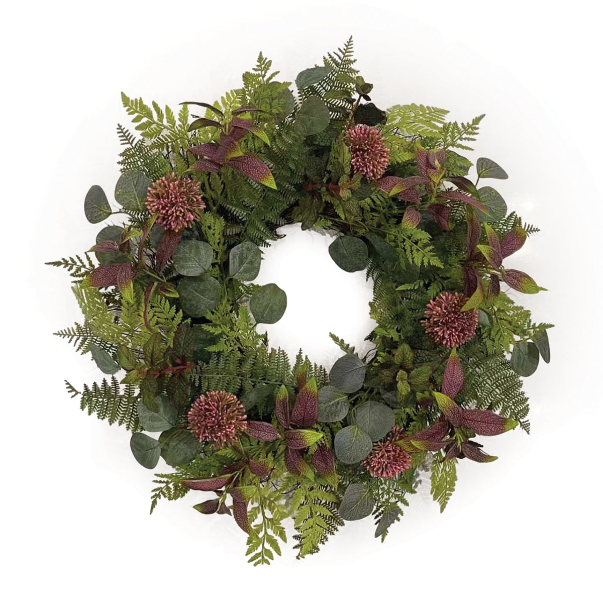 Mixed Foliage Wreath