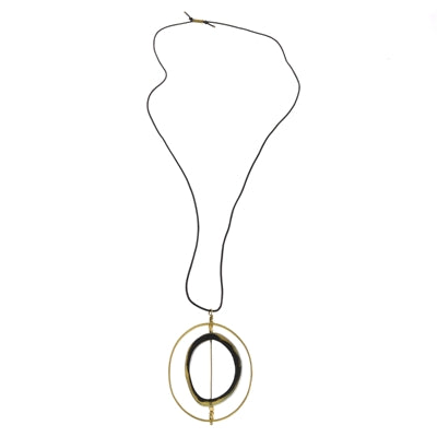 Pendant with Floating Horn Section - Horn