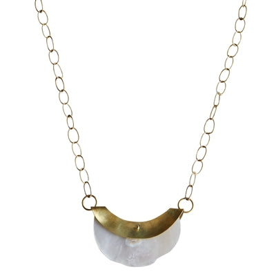 Chama Organic Mother of Pearl Necklace