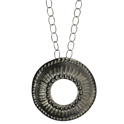 Obara Necklace, Round Cut-Out