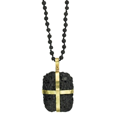 Lava Pendant - Crossed Lines