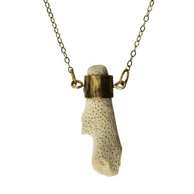 Found Beach Coral Pendant