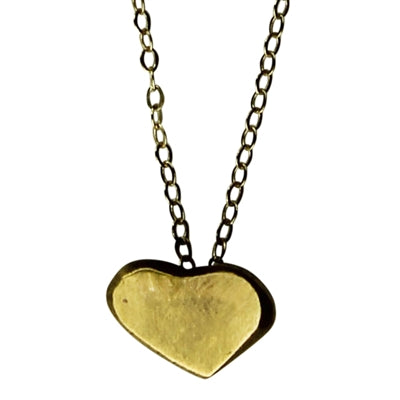 Gia Cast Heart Necklace