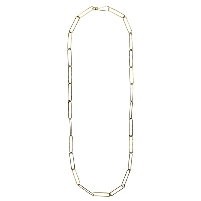 Cenote Chain Necklace - Long Links 26”