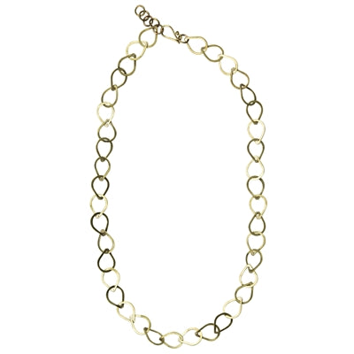 Cenote Chain Necklace - Teardrops 18”