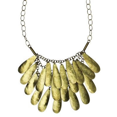 Necklace - Clustered Teardrops