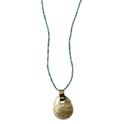 Petal Pendant, Mother of Pearl Flower