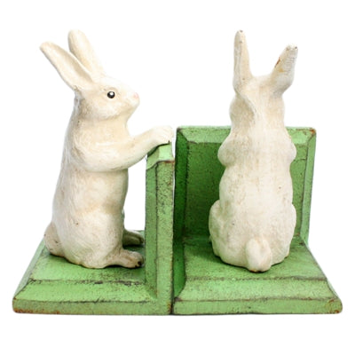 Peeping Bunny Book Ends