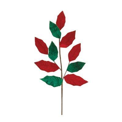 Leaf Spray 27.5”H Polyester