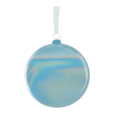 Ball Ornament 6”D Glass