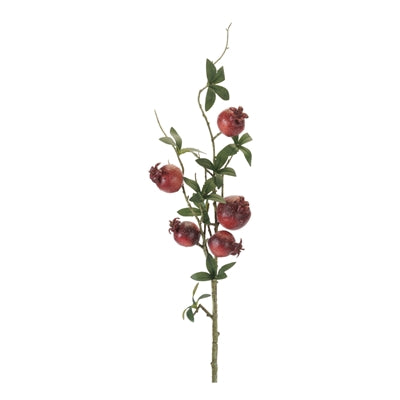 Pomegranate Spray 30”H Foam/Plastic
