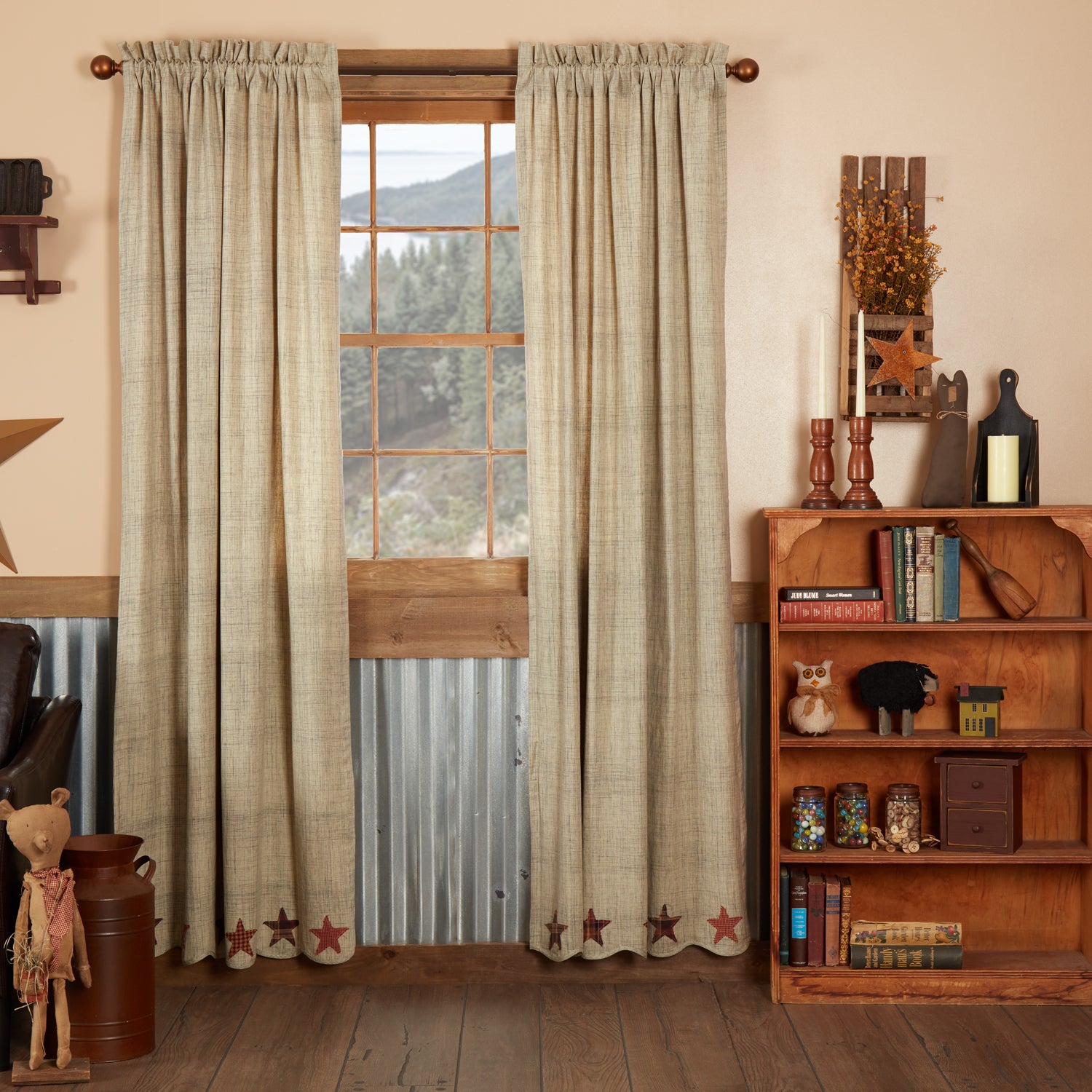 Abilene Star Panel Set of 2