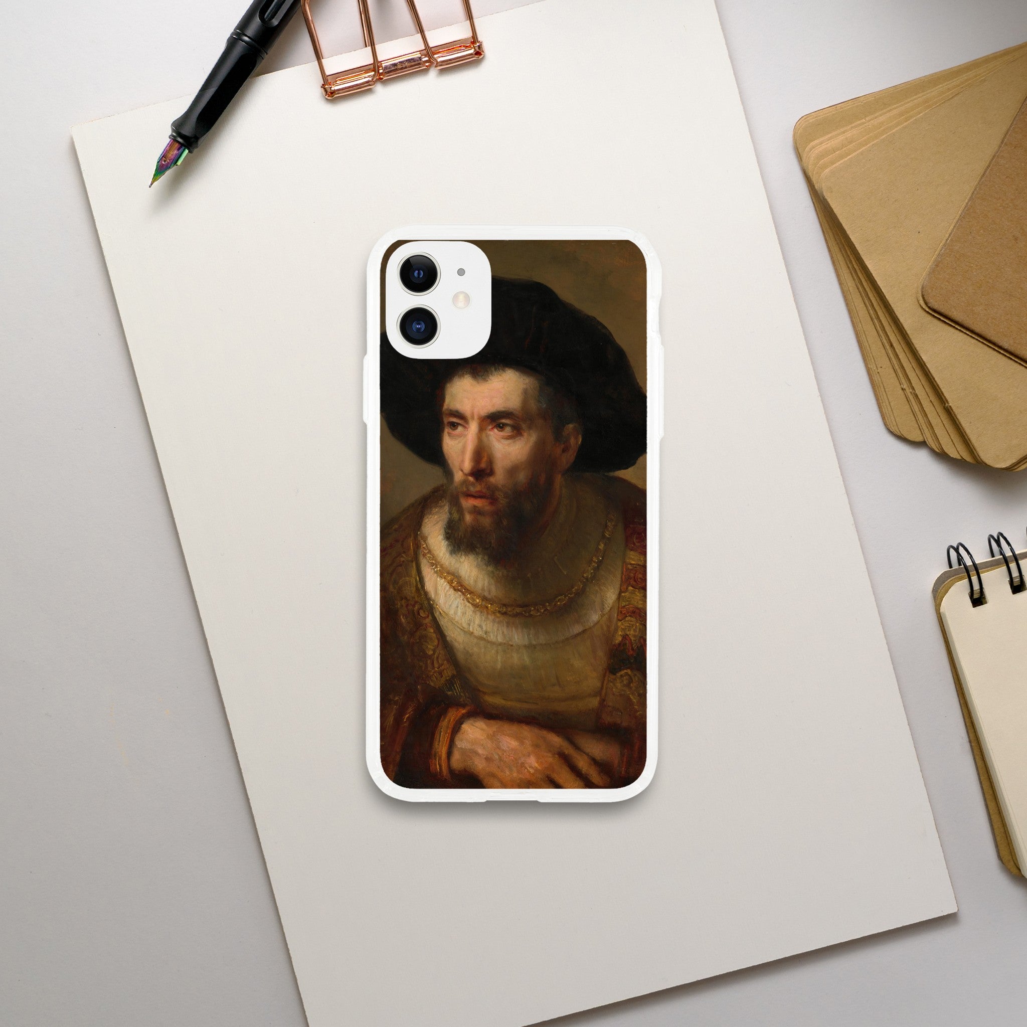 VIntage Elegant Man - Clear case