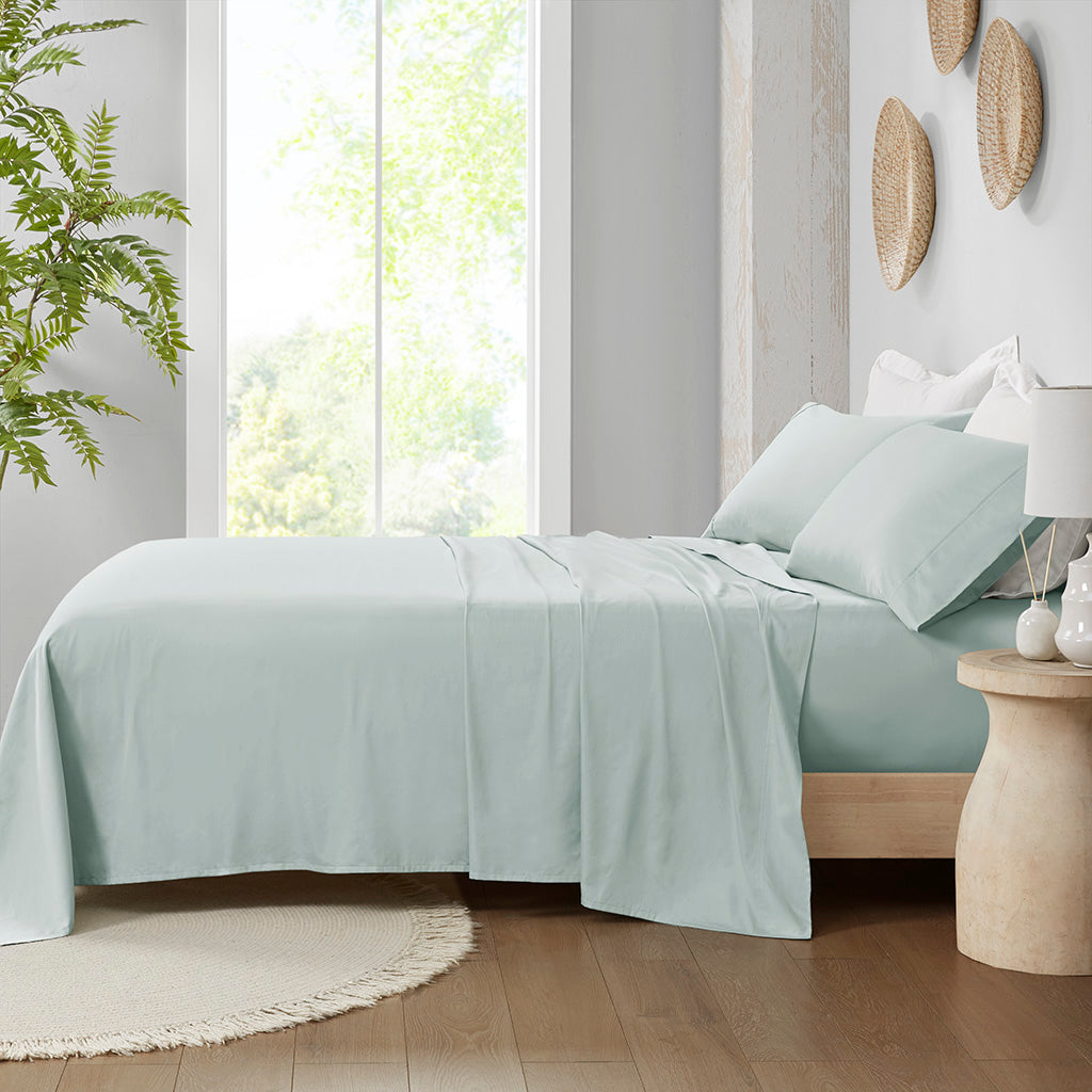 300 Thread Count Organic Cotton Deep Pocket Sheet Set
