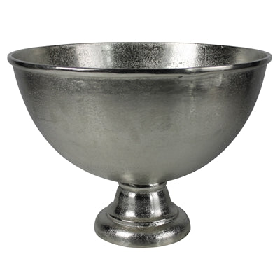 Oliver Footed Bowl, Nickle
