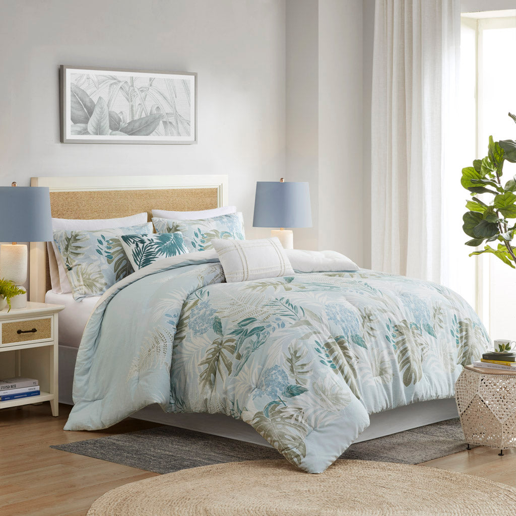 Kiawah Island 6 Piece Cotton Comforter Set