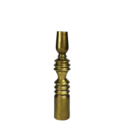 Taper Holder, Antique Gold - (S)