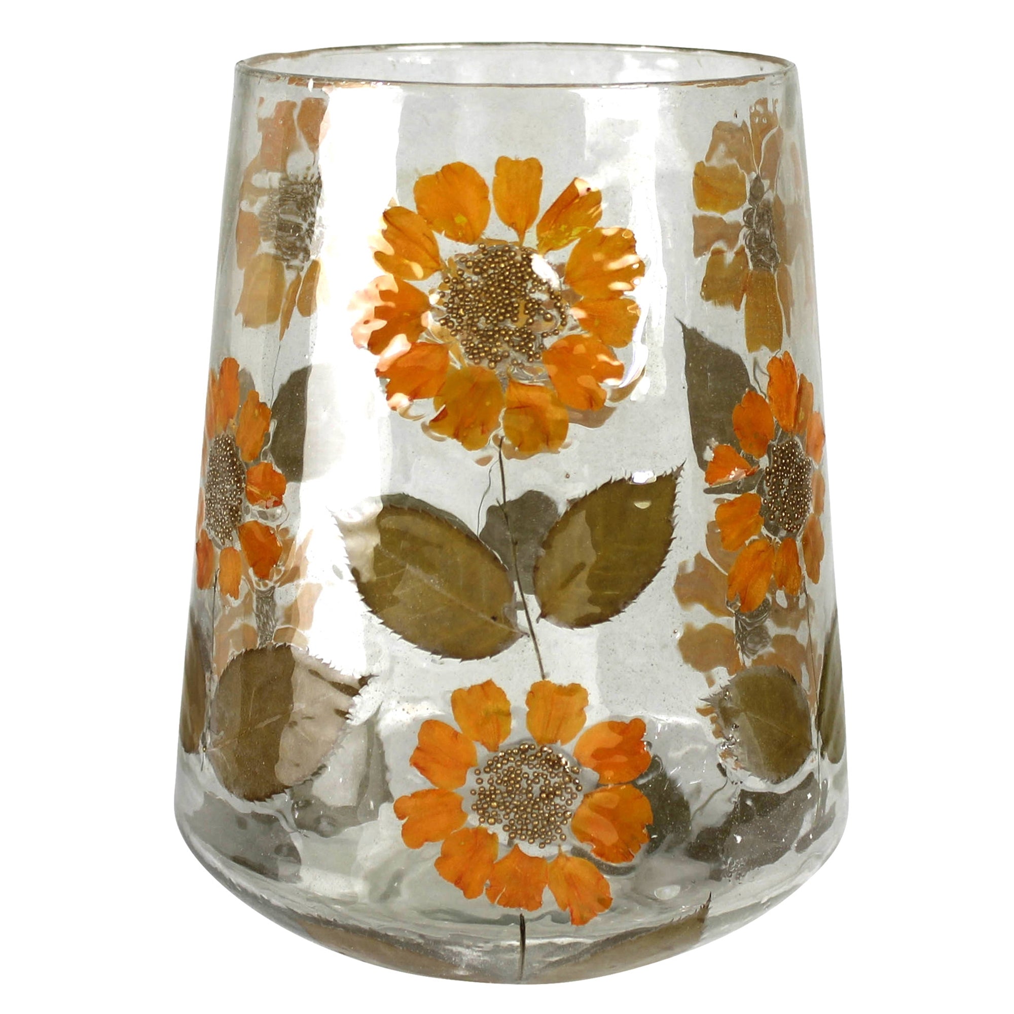 Enamel Hurricane with Sunflower
