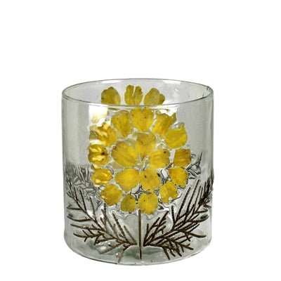 Enamel Hurricane, Yellow Daisy - Sm