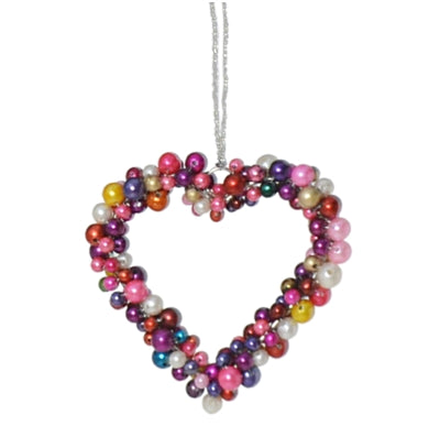 Beaded Heart - Sm