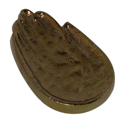 Open Hand Tray - Brass