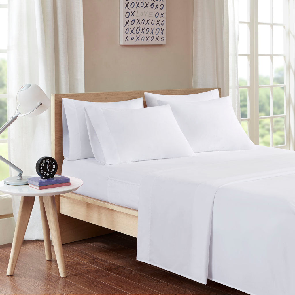 Microfiber Sheet Set with Side Storage Pockets