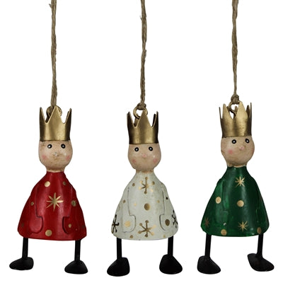 King Ornaments, Set/3