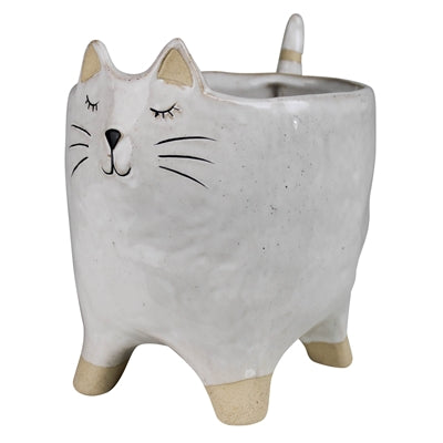 Cat Cachepot, Ceramic