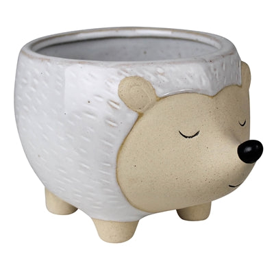 Hedgehog Cachepot, Ceramic