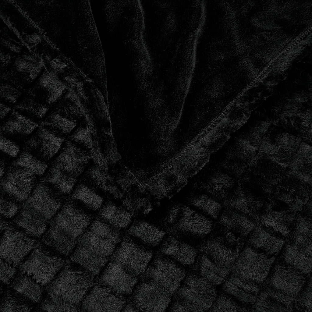 Oversized Faux Fur Heated Throw