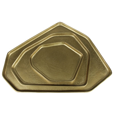 Agasi Angular Trays, Set of 3