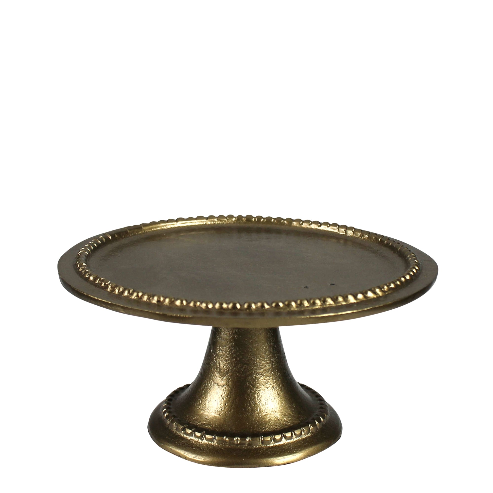 Bolo Cake Pedestal, Brass - Sm