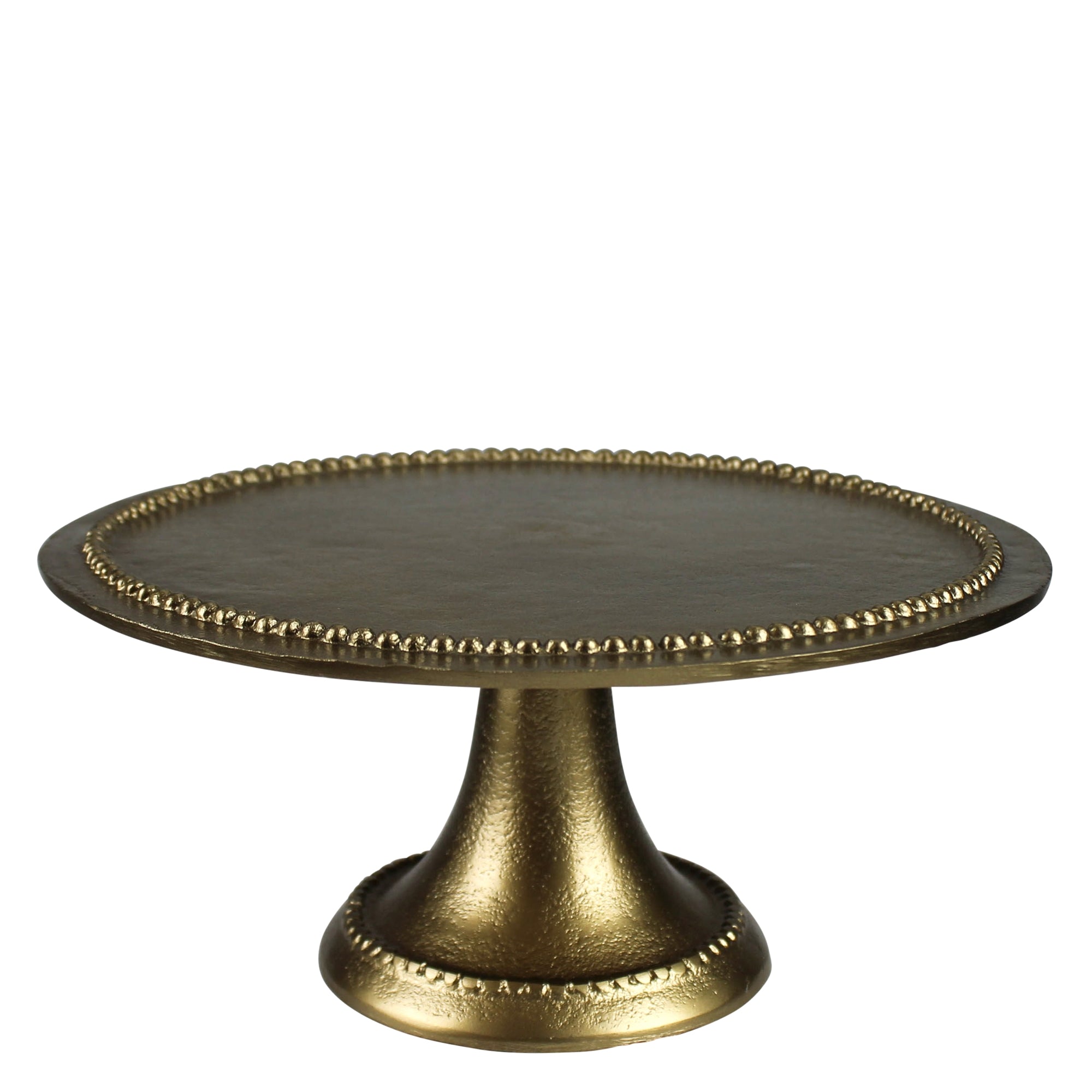Bolo Cake Pedestal, Brass - Lrg