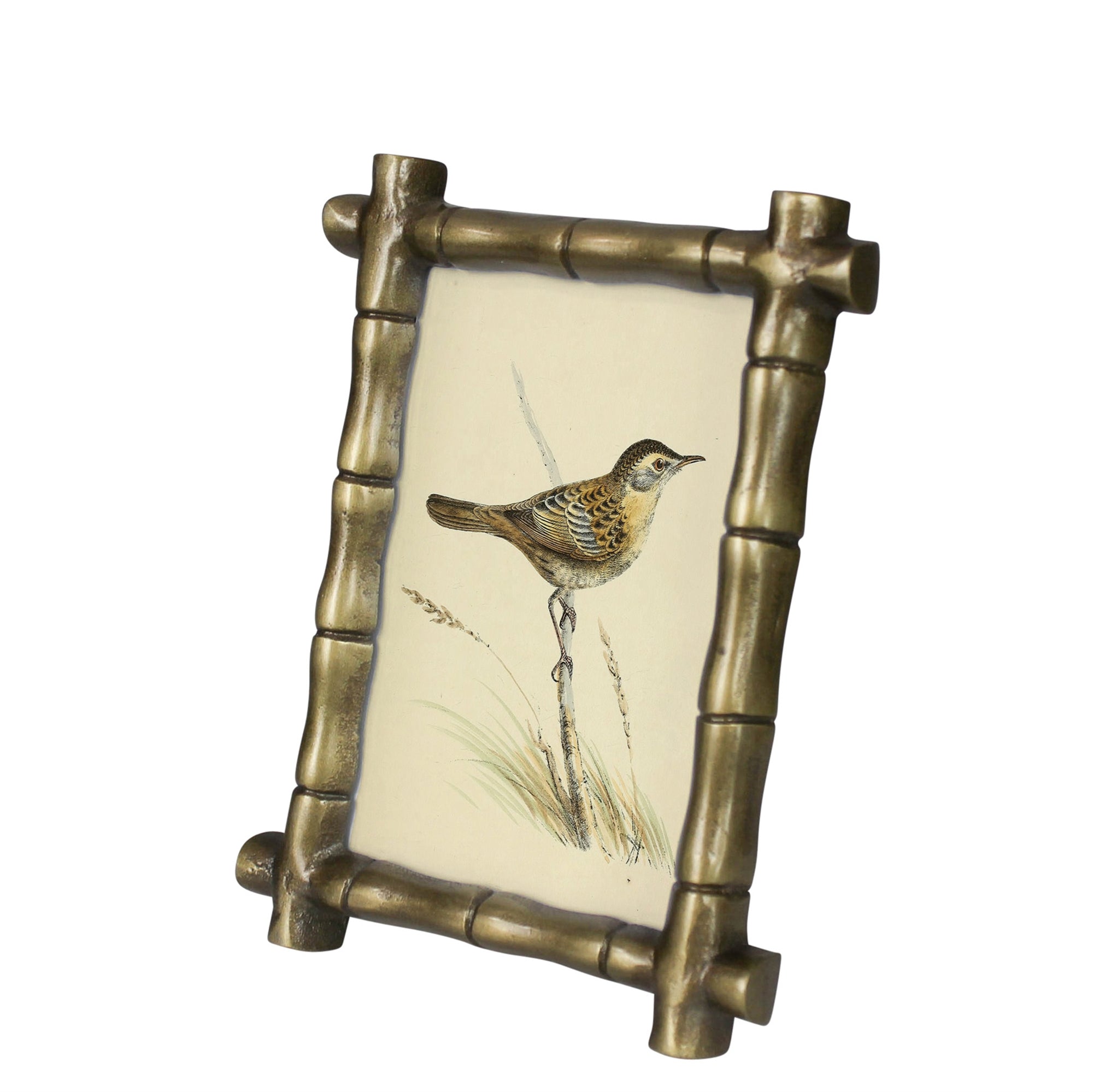 Bamboo Frame, Brass - 4x6