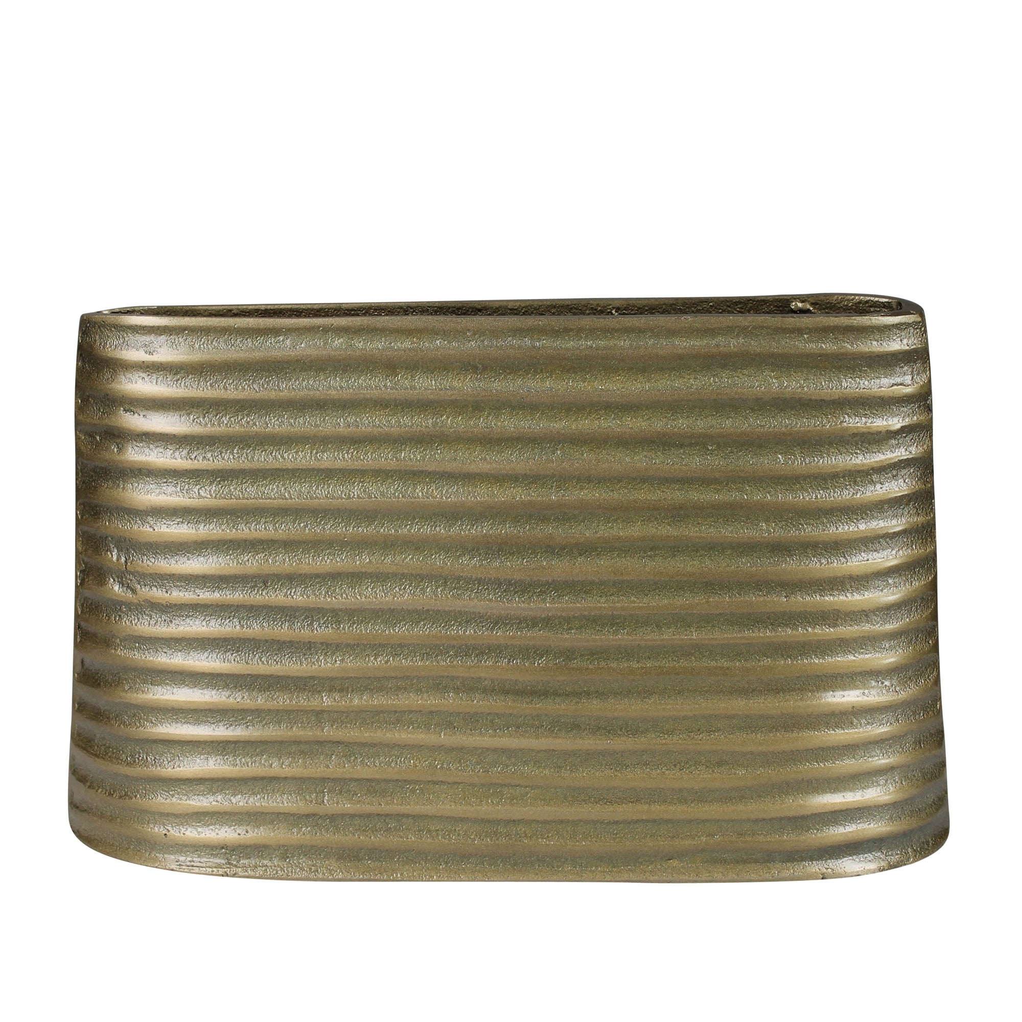 Ribbed Vase - Angled Wide