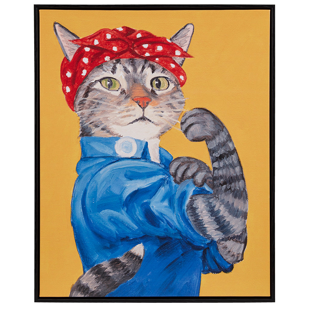 Pet Portrait Hand Embellished Glitter 2-piece Canvas Wall Art Set