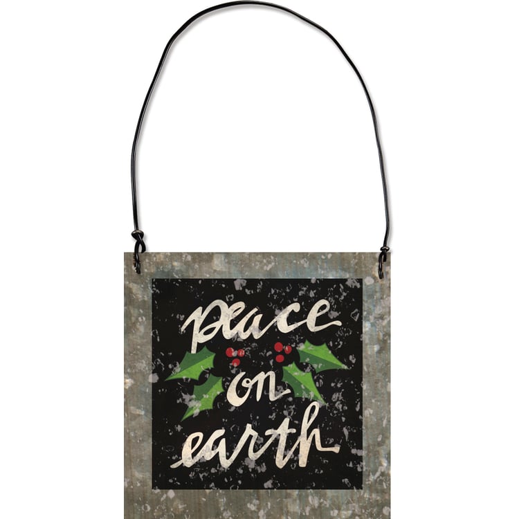 Peace On Earth Ornament