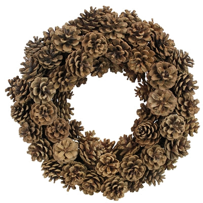 Aspen Wreath, Pinecones