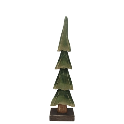 Wood Tree, Green - Sm