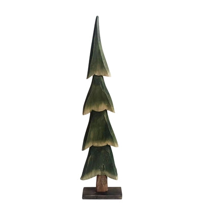 Wood Tree, Green - Med