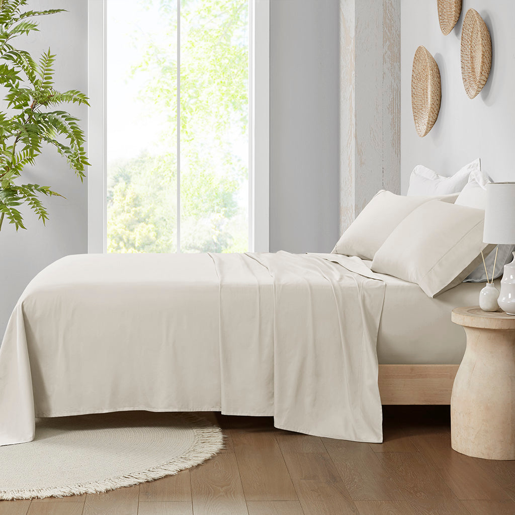 300 Thread Count Organic Cotton Deep Pocket Sheet Set