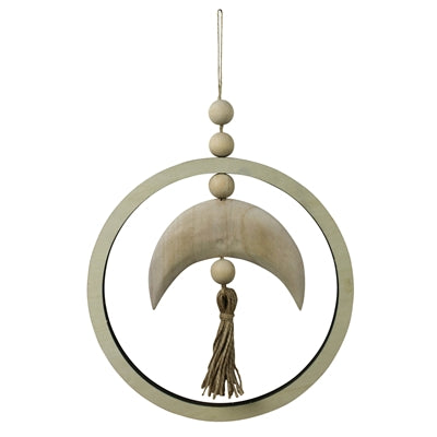 Celestial Wall Hanging with Crescent