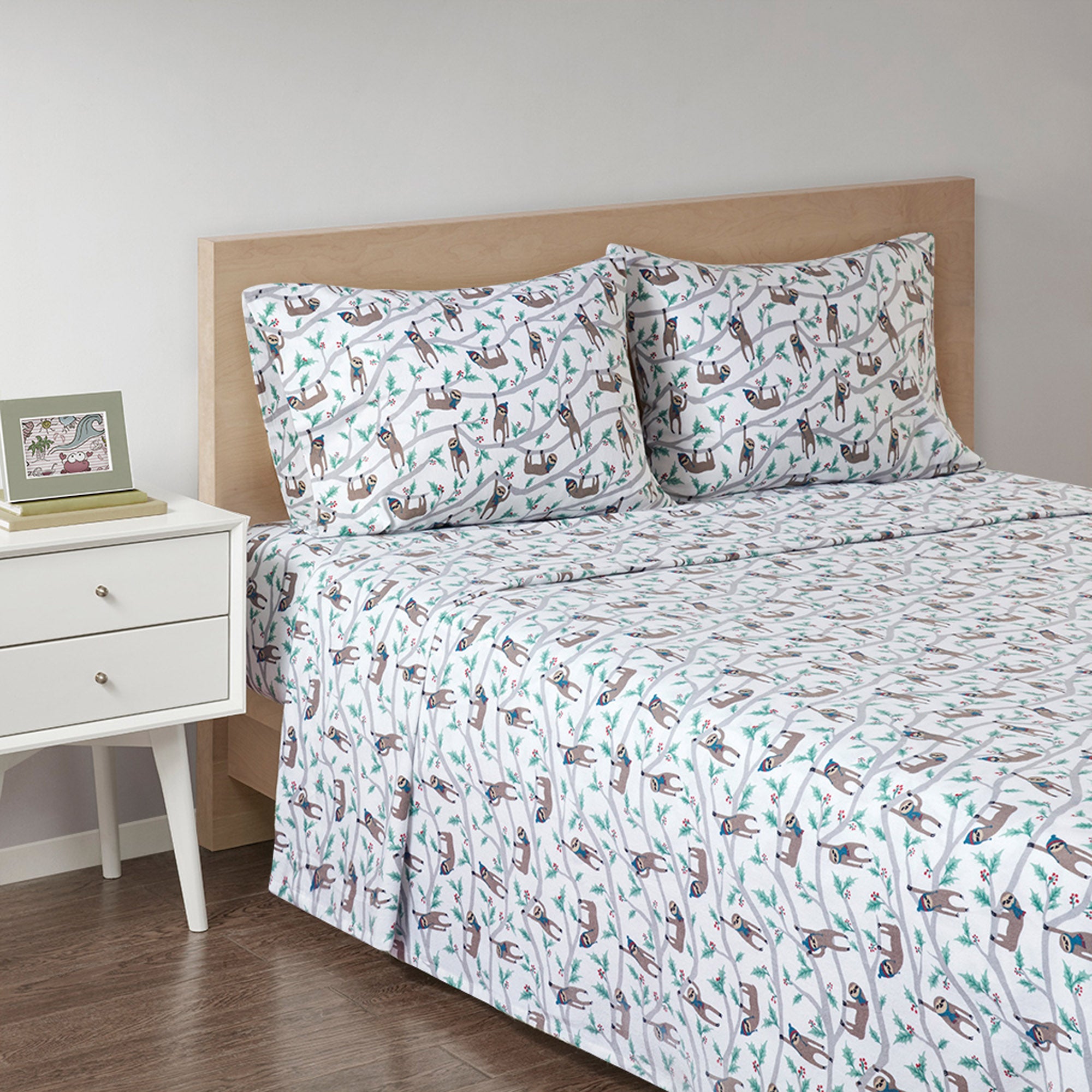 Cozy Flannel Printed Sheet Set