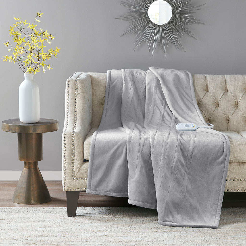 Plush Heated Throw