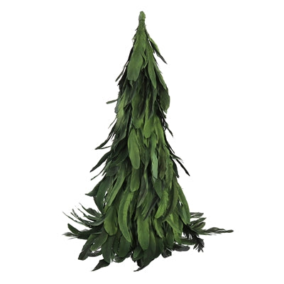 Feather Tree - Sm - Green Luster