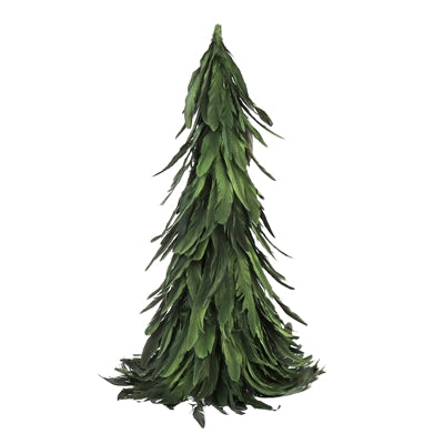 Feather Tree - Med - Green Luster